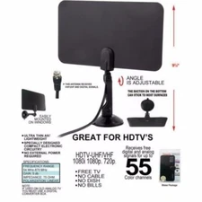 *USA Seller* 1080 HDTV Digital Indoor TV Antenna Long Range w Built In Amplifier