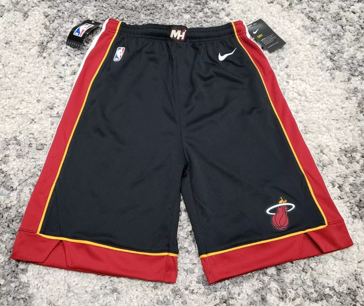 Nike Miami Heat Icon Edition NBA Swingman Shorts Black