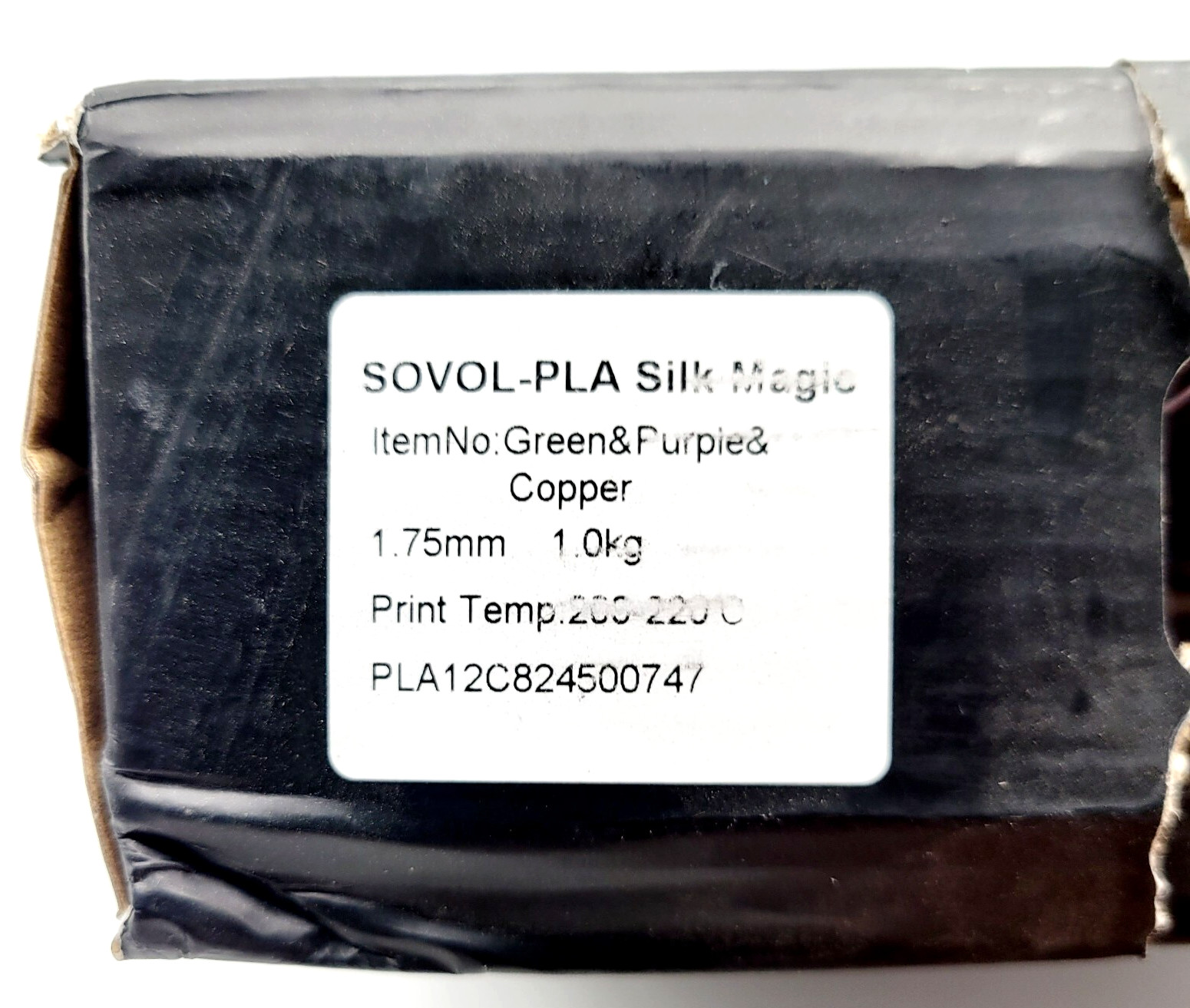 SOVOL PLA Silk Magic 3D Printing Filament Jam Free And Non Toxic - 1.75mm