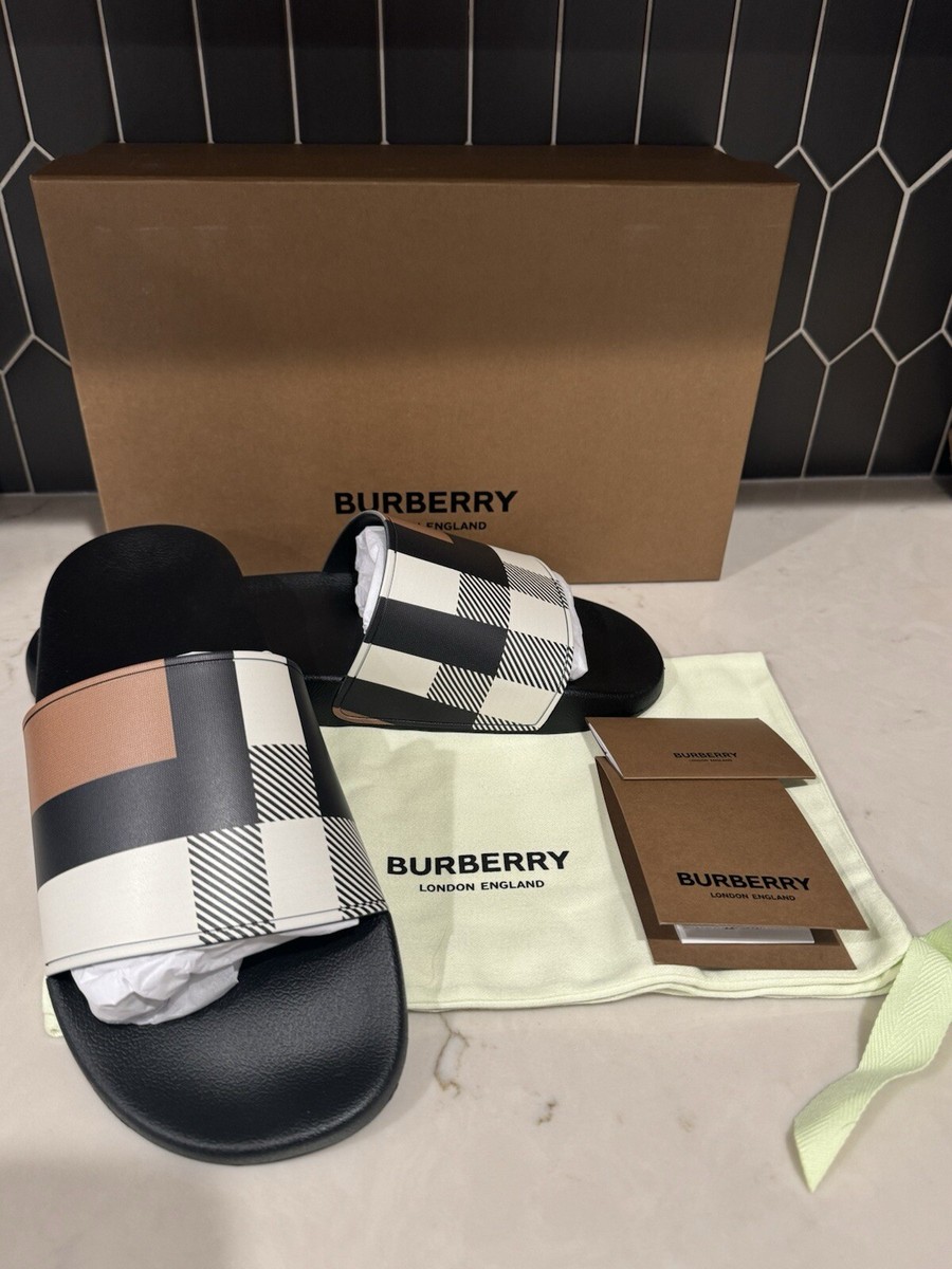 BNWT Authentic Limited Edition Burberry Men Sandals / Slides  display picture 1