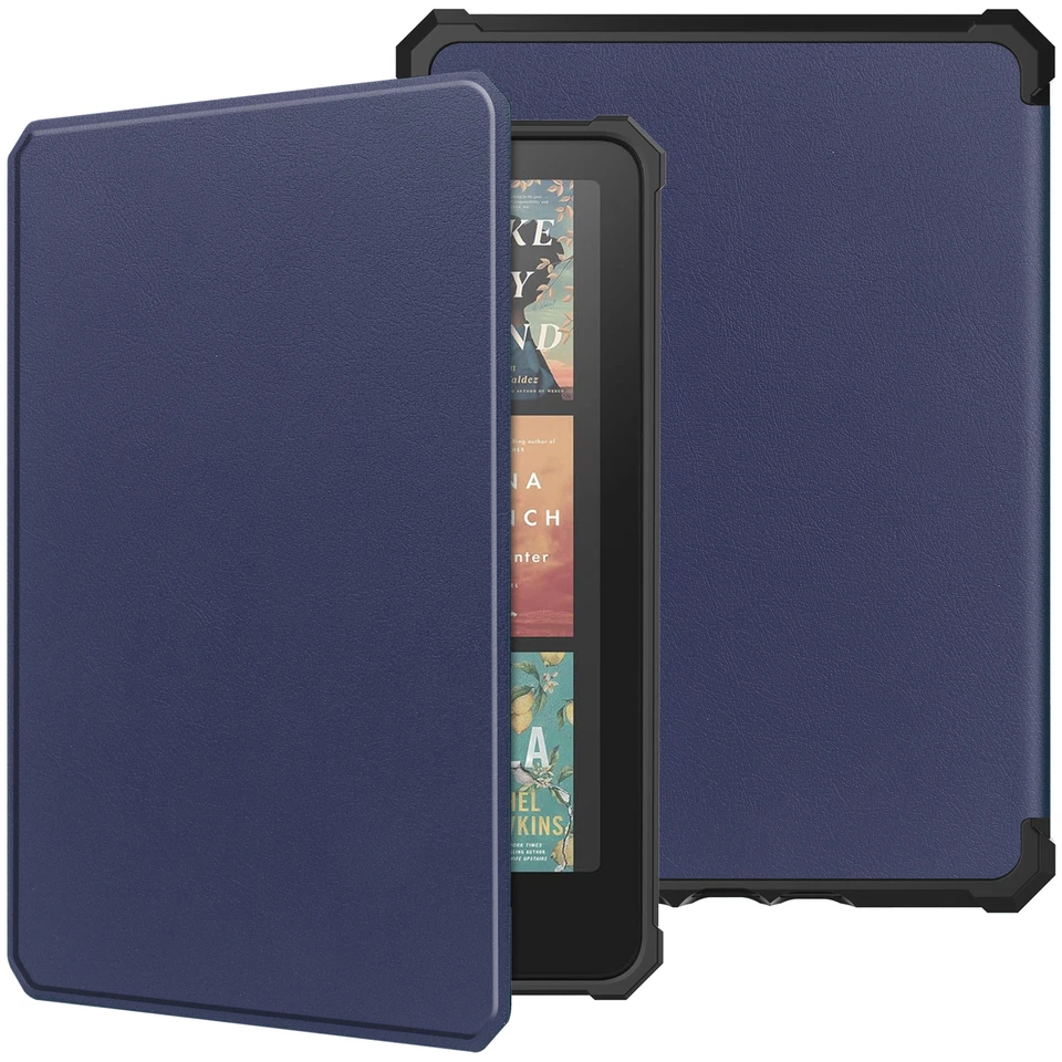 Funda de cuero para Amazon Kindle Paperwhite 12ª generación 2024 reposo/despertador automático Foto 4 de 4