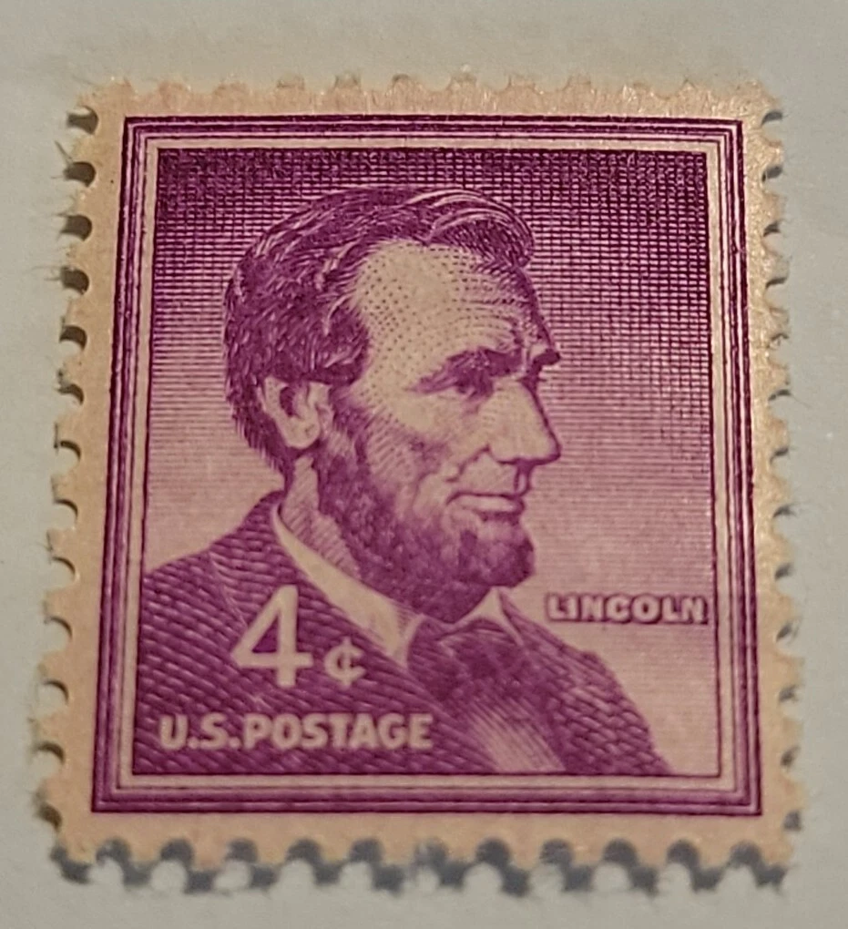 4 Cent Lincoln Stamp In Used Us Stamps (1901-Now) for sale | eBay