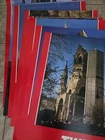 TWA Airlines Lot Set 10 Ad POSTER Moscow Israel Egypt Berlin London Spain Greece