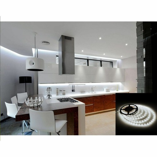5M 5050/3528SMD LED Strip Streifen Band Lichtleiste warmweiβ kaltweiß Dimmar 12V - Bild 3 von 14
