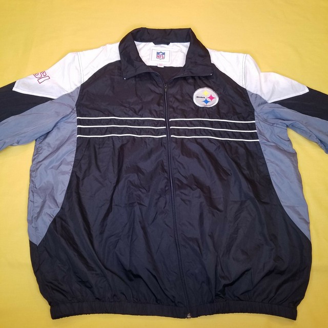 NFL Pittsburgh Steelers Windbreaker Jacket SI Sports Illustrated Coat