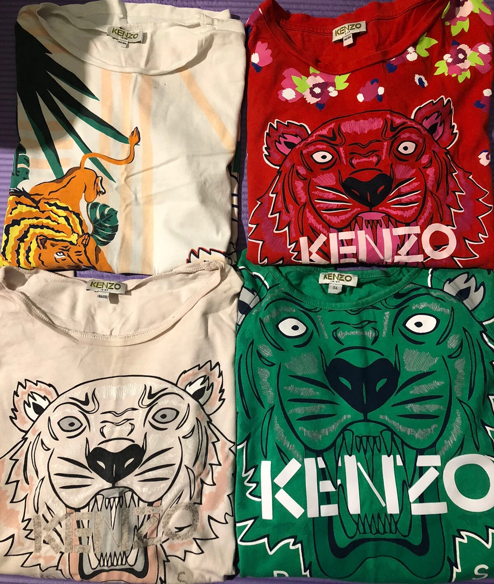 Kenzo Shirt Bundle X4 Girls Women