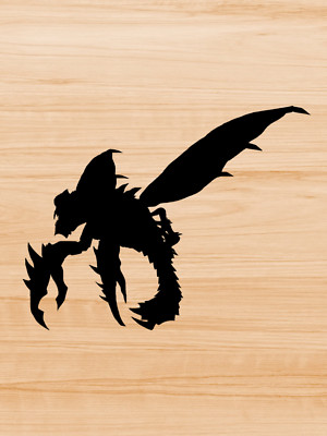 Decal Vinyl Car Truck Sticker - Godzilla Kajui Megaguirus You Pick Size & Color