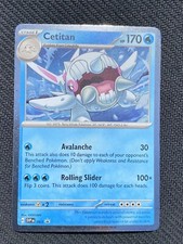 Cetitan SVP 063 Pokemon Card TCG Black Star Promo Cosmos Holo NEAR MINT NM
