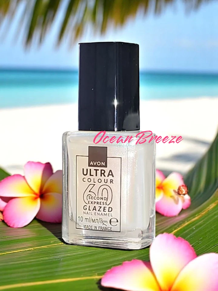 Avon ULTRA COLOUR EXPRESS GLAZED EXPRESS👀  NAGELLACK Ocean Breeze Neuheit Pearl - Bild 4 von 4