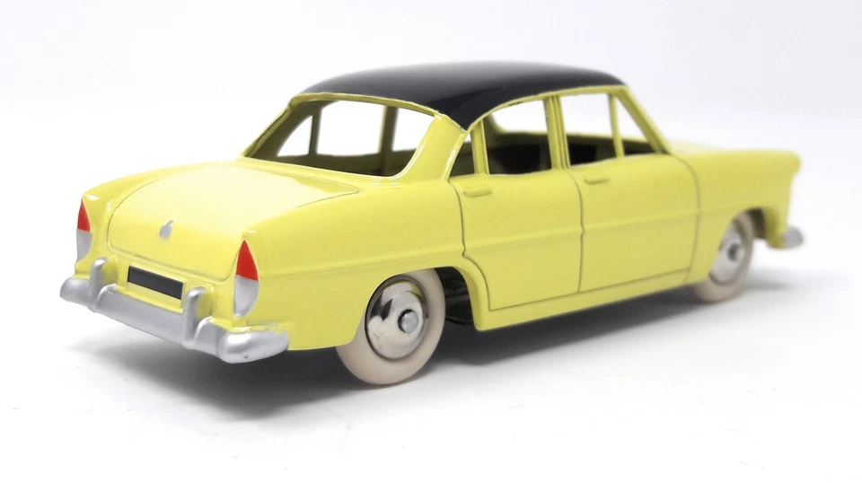 Dinky Toys by Atlas 1/43 Simca Versailles yellow black Model Car Metal # 24 Z - Image 3 of 3