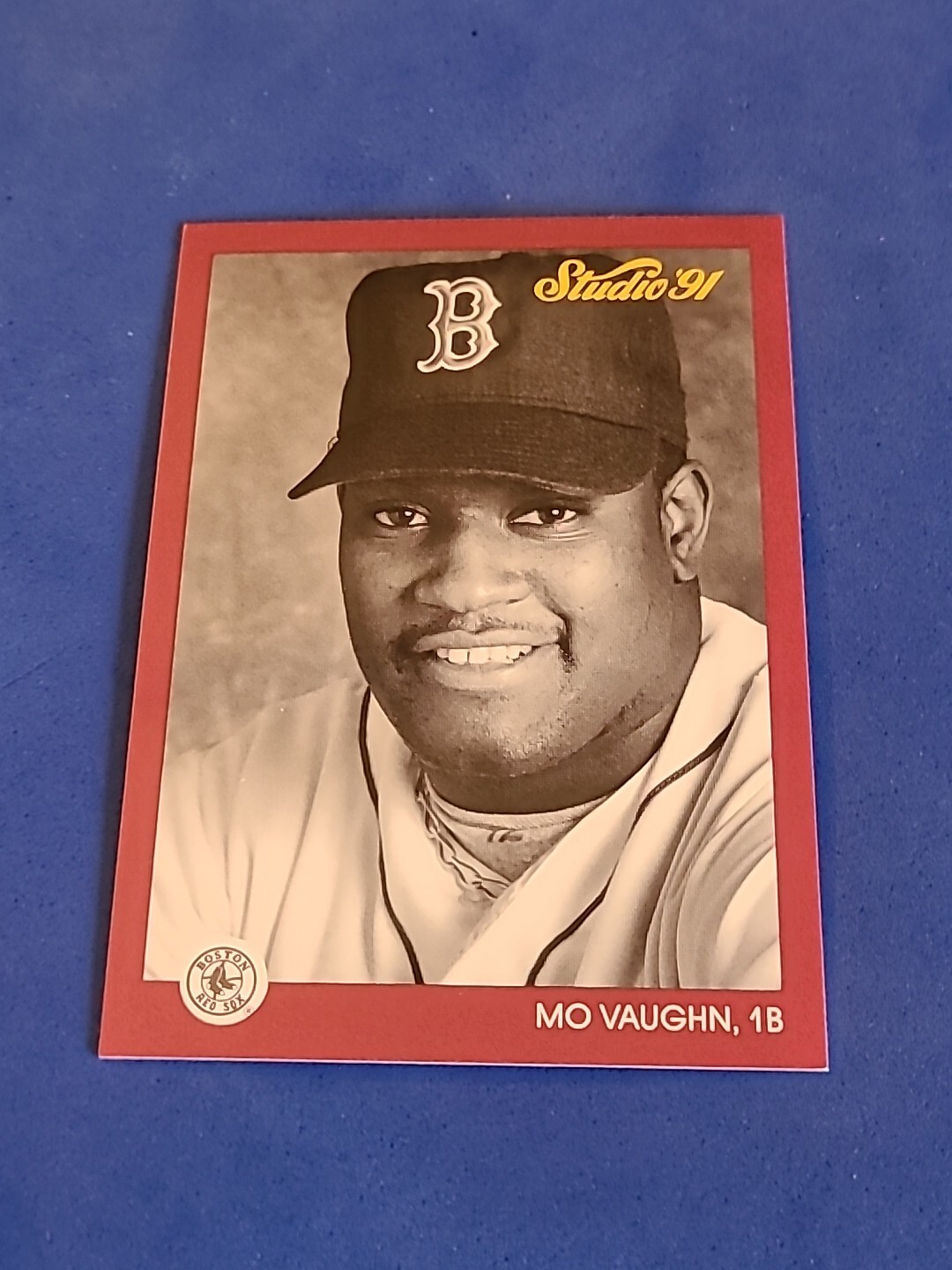1991 Mo Vaughn ROOKIE RC Studio #20