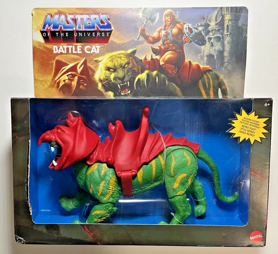 Lote Masters of the Universe Origins * Figuras Battle Cat Nuevas para 2020 21 MOTU Foto 2 de 4