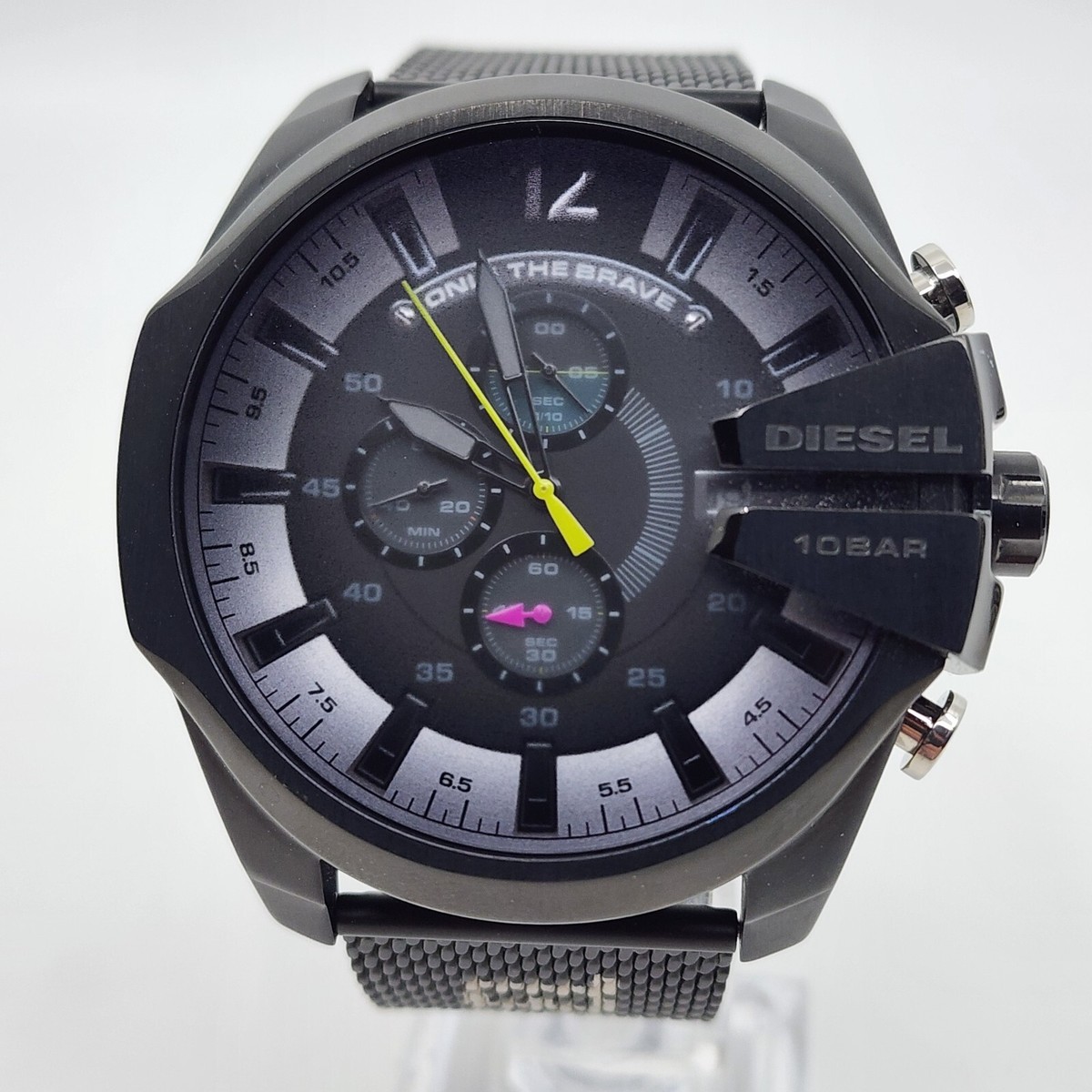 Diesel Men's Mega Chief Stainless Steel Chronograph Quartz
