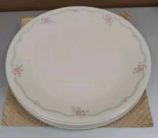 Set of 8 ~ Corelle Corning Ware English Breakfast 10-1/4" Dinner Plates