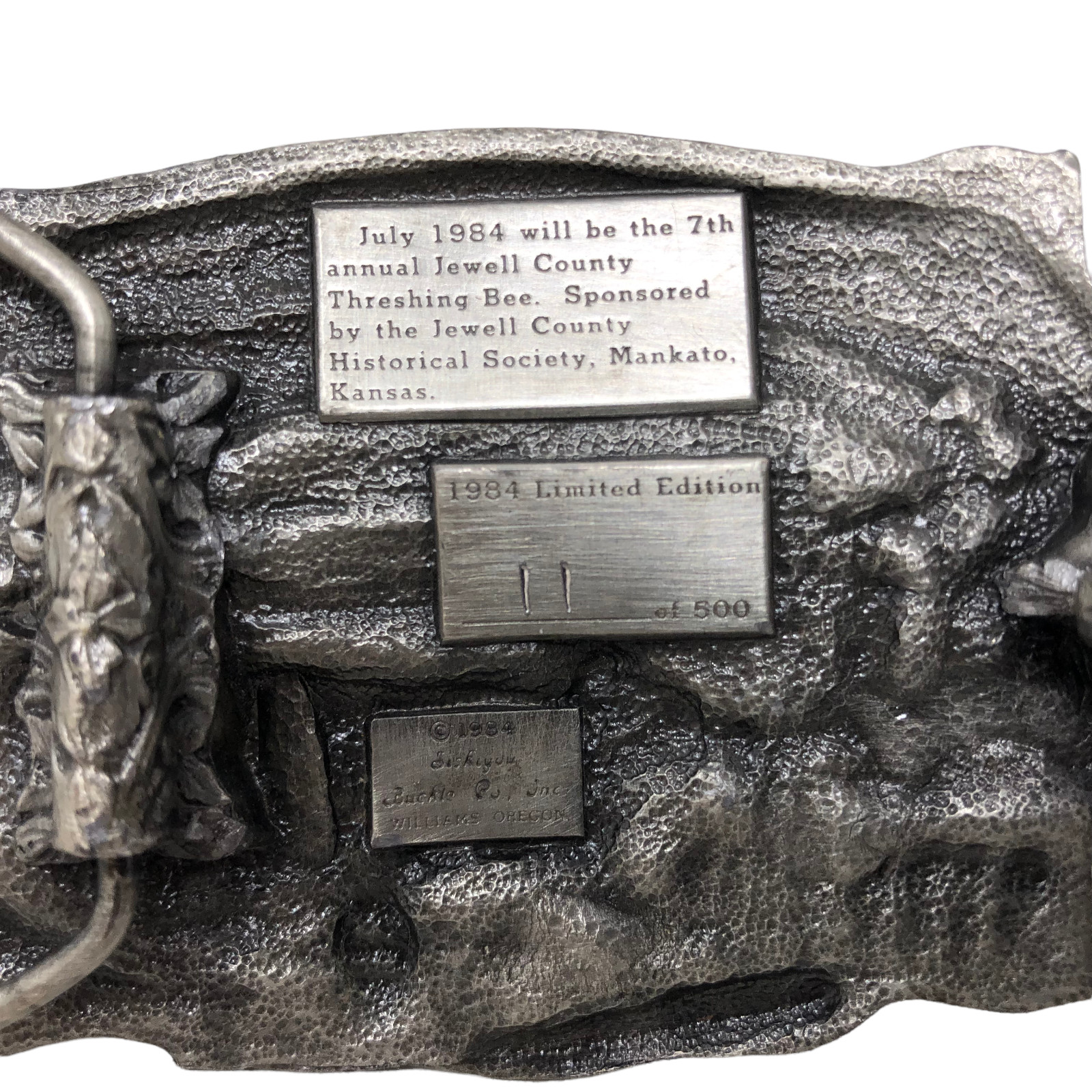 VTG Siskiyou Jewell County Threshing Bee Kansas Belt … Gem