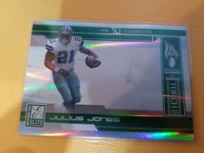 2006 Donruss Elite Football Passing The Torch Green Julius Jones PT-11 /500