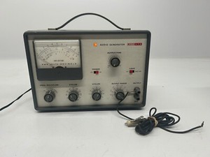 Vtg EICO Model 378 Audio Generator Lights Up As Is