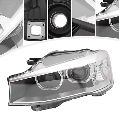 For 2015-2017 BMW X3 X4 HID Front Left Side Headlight Without AFS Turn Signal
