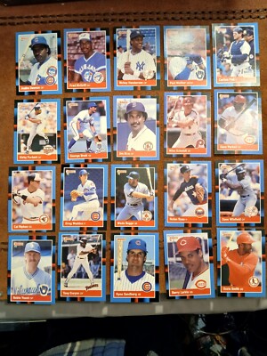 Lot of''20'' H.O.Fs 1988 Donruss.Ryan,Boggs,Ripken,Brett,Schmidt...NM-MT