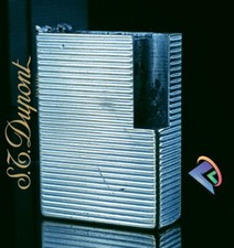 ST Dupont Feuerzeug Silber Gehäuse Teil nur Linie 1 großes BR Modell guter Zustand D12