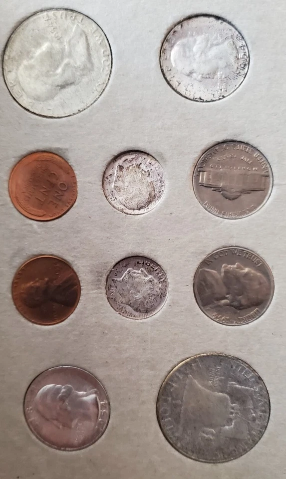 1954 PDS Double Mint Set (30) Uncirculated Original Toning see pics. Our t1915 - Image 3 of 4