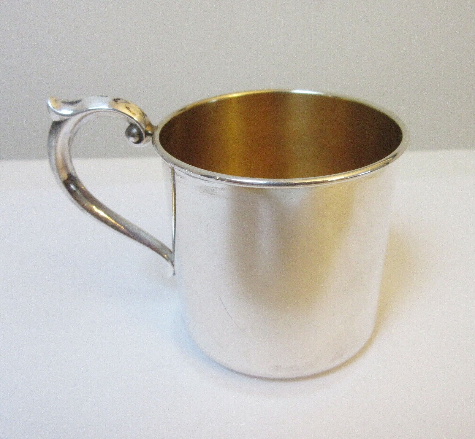 Vintage Baby's Christening Cup Mug Newport Sterling Silver 1626
