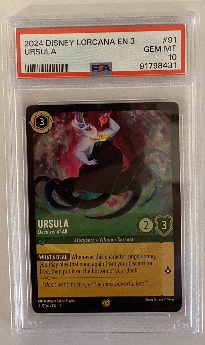ディズニー ロルカナ Ursula - Deceiver of All Disney Lorcana
