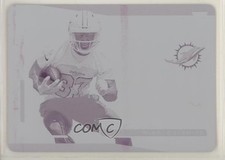 2019 Panini Unparalleled Rookie Printing Plate Magenta 1/1 Myles Gaskin 07qr