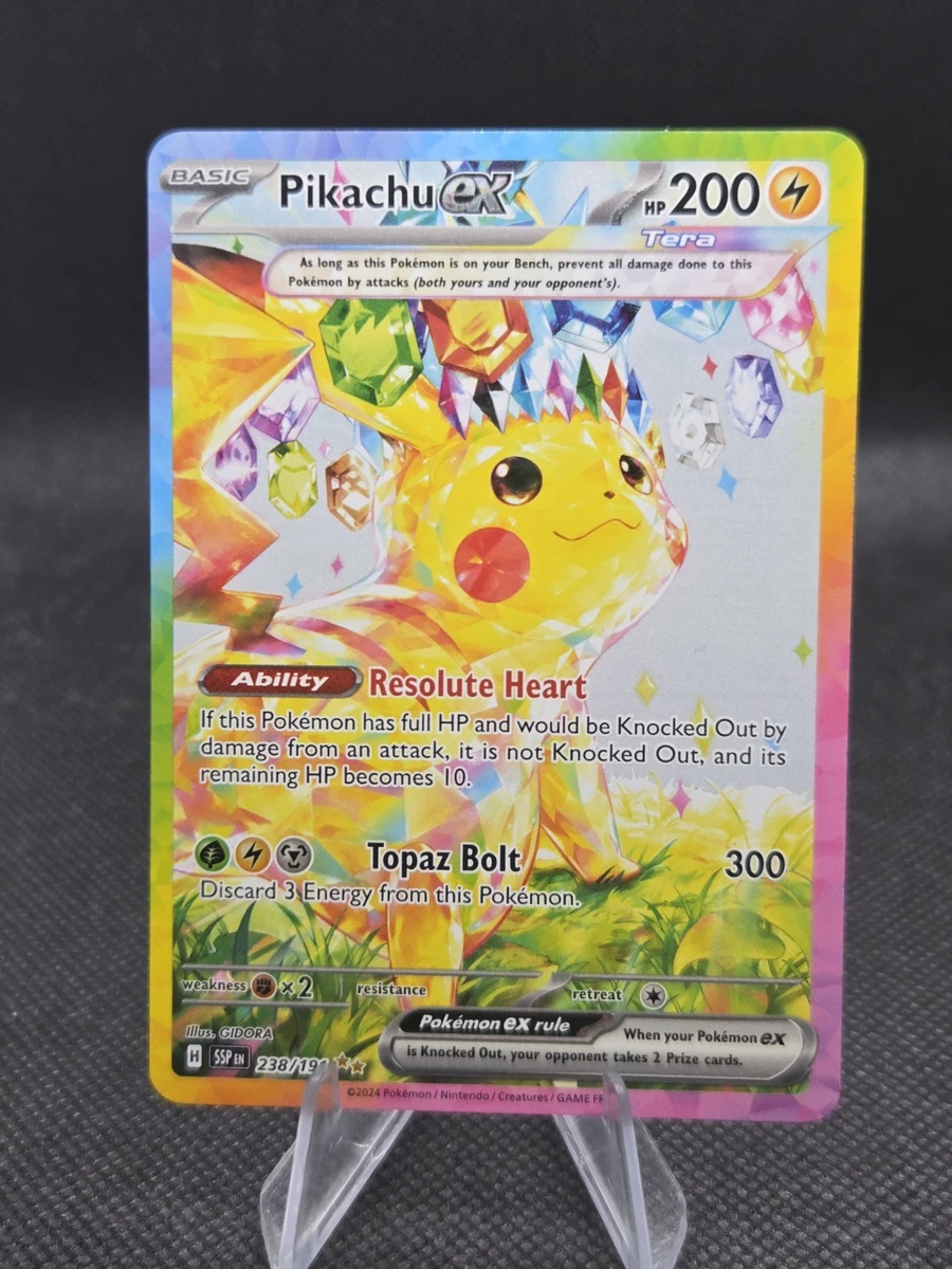Pikachu Ex Pokémon TCG Cards for sale | eBay