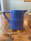 Harlequin Fiesta Vintage Mauve Blue 22oz Jug Pitcher USA 1938-1959 HLC
