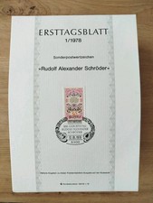 Ersttagsblatt ab 1/1978 - 25/1983 Erstagsbl&auml;tter 1,8 Kg &uuml;ber 200 St&uuml;ck