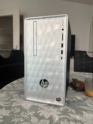 HP Pavilion Desktop PC | Ryzen 3 2200G | 12 GB RAM | GT 1030 | SSD + 1 TB HDD