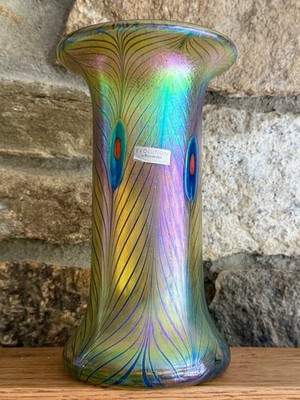 NIB Waterford Evolution Art Glass Vase Robert Held Signed Ltd.Ed 92/150 +Org.Box