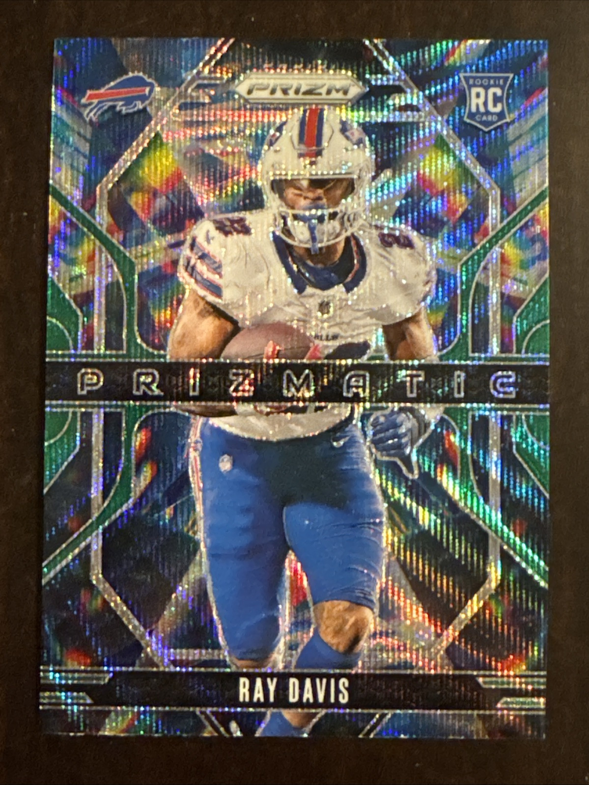2024 Panini Prizm Ray Davis Prizmatic #18 (RC) Rookie Buffalo Bills