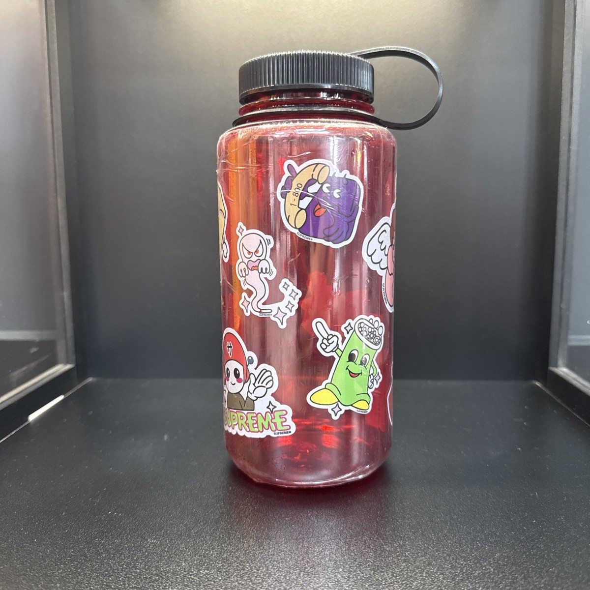 弁当箱・水筒 Supreme Nalgene Characters 32 Bottle SUPREME®/NALGENE® CHARACTERS 32 OZ. BOTTLE - RED | eBay