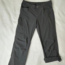 Patagonia STY55415 Women  s Quandary Gray Convertible Pants Size 8
