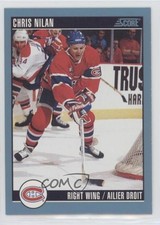 1992-93 Score Canadian Chris Nilan #76 0a4