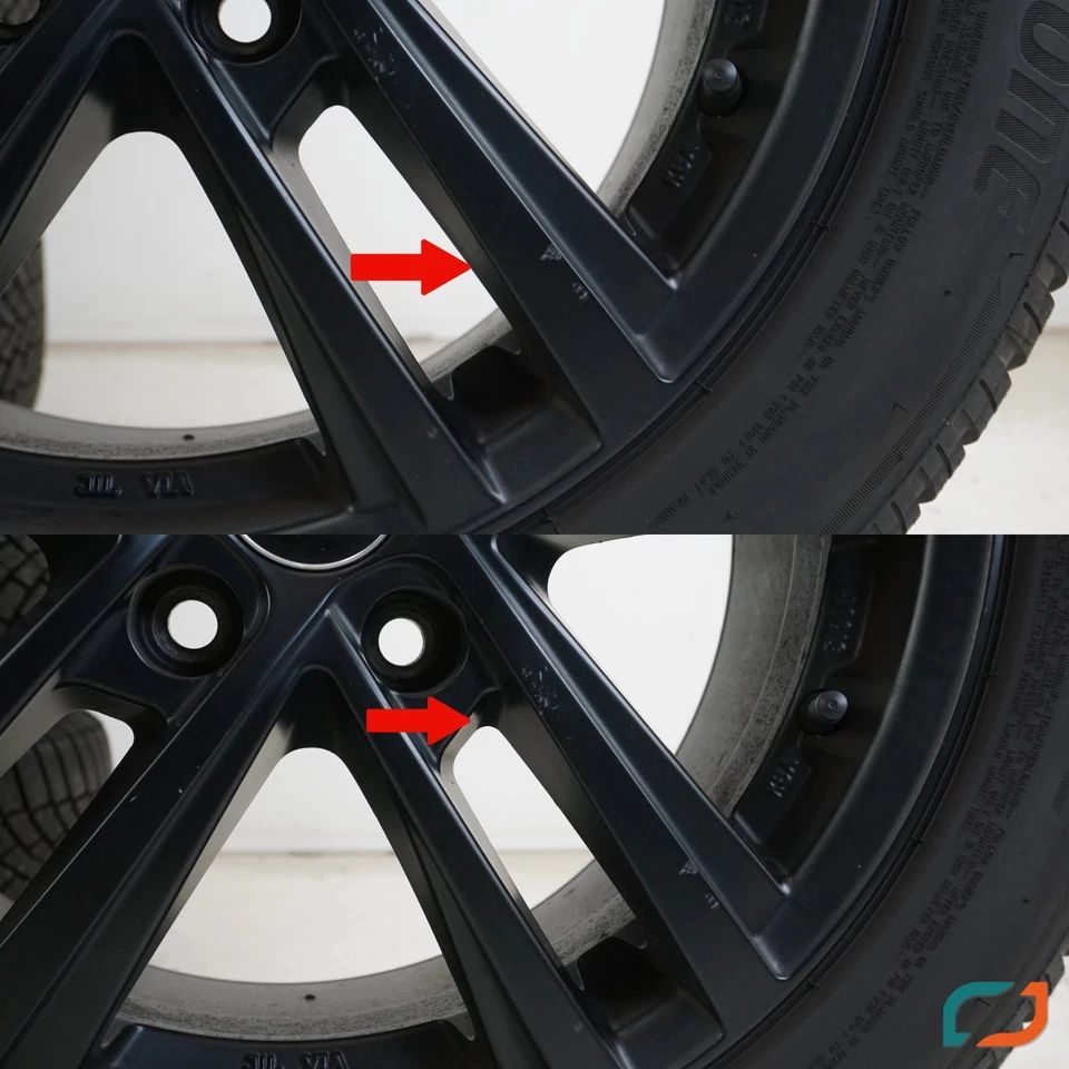 Original Seat Leon 5F Altea 5P Winterreifen Winterräder 205/55 R16 91H SE026516 - Bild 3 von 4