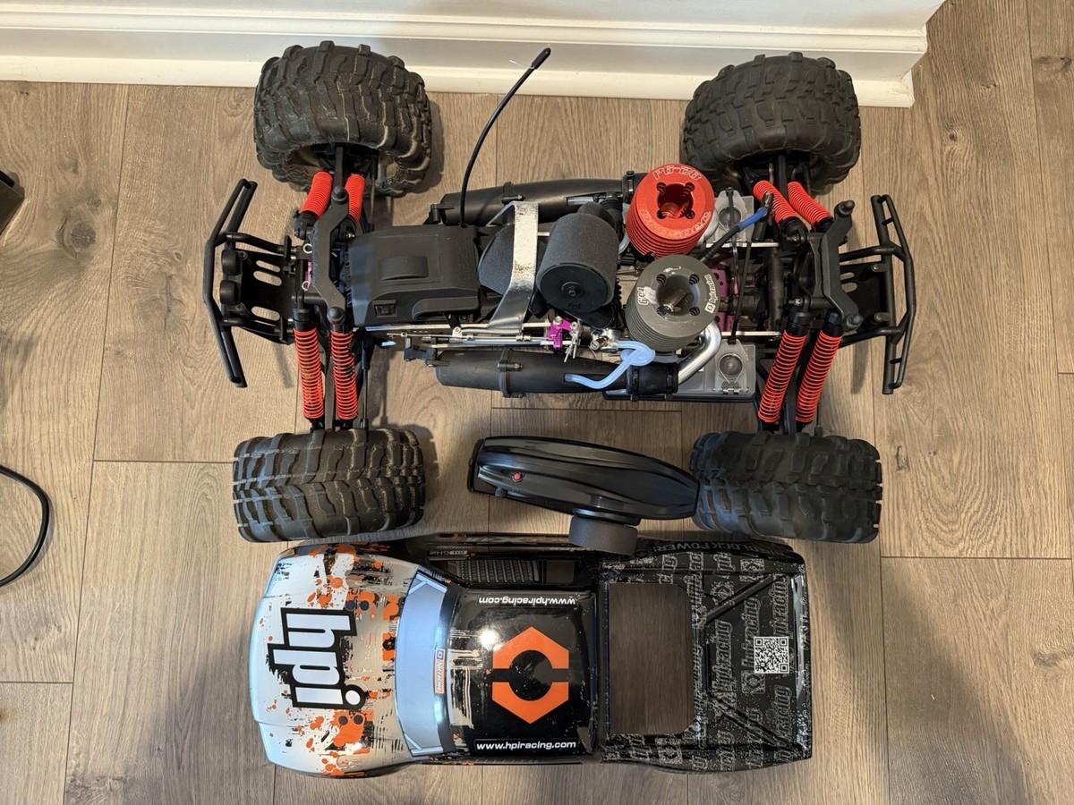 Hpi Savage XL Twinzilla Nitro Rc Monster Truck Vintage Rc Truck | eBay