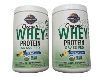 Garden of Life Whey Protein Vanilla 2 Pack (EXP 8/2026)