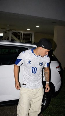 Bosnien Trikot Weiß Demirovic 2025/26 10Bosna Dres Kelme