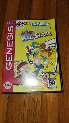 Tiny Toons Adventures Acme All Stars CIB (Box Issues) *Sega Genesis*