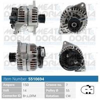 Meat & Doria Generator FüR Fiat Ducato Kasten 250 120 Multijet 2.3 D 250_ 290_