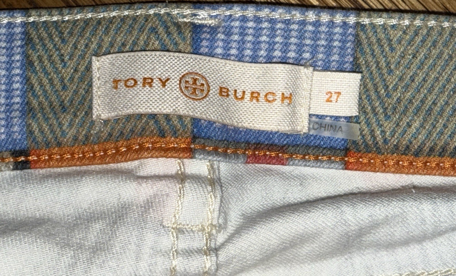 Tory Burch-Runway Collection-Patchwork Cropped St… - image 4