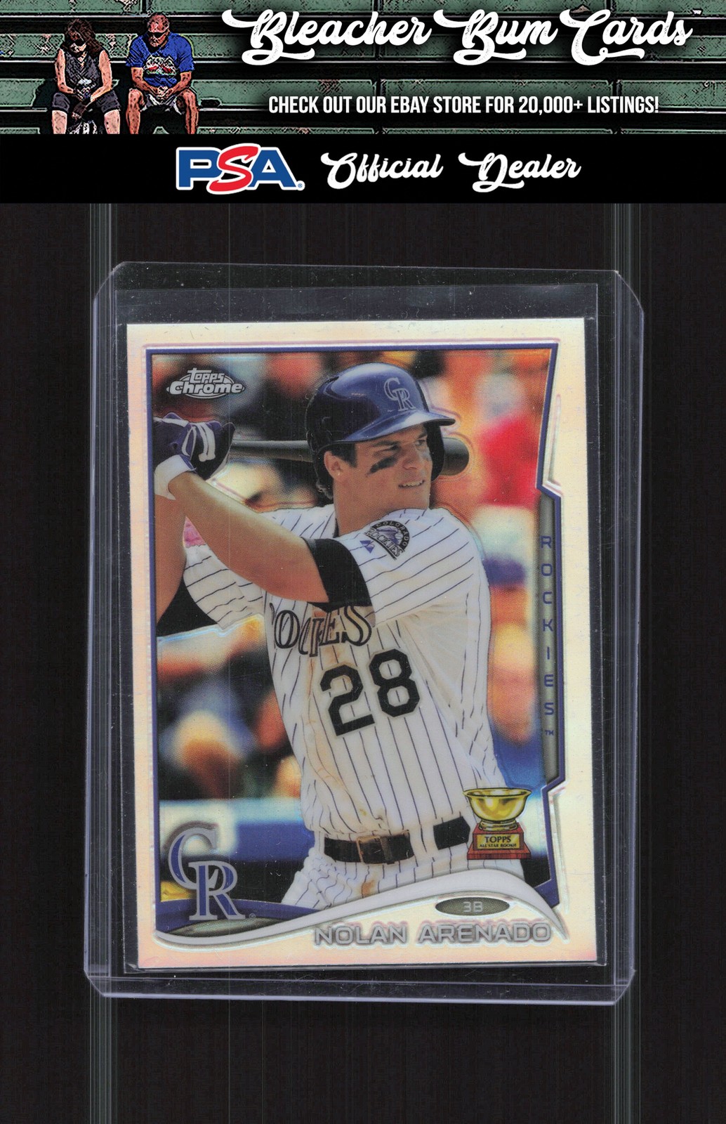 2014 Topps Chrome 216 Nolan Arenado Refractors