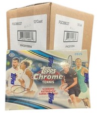 2025 Topps Chromowane Tennis Breaker's Delight 12 Box Case #YW