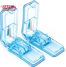 2PCS Pill Cutter, Professional Pill Splitter for Cutting Small Pills or Large Pi