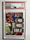 2021 Score Next Level Stats - Tom Brady PSA 9 - Buccaneers, Patriots, Wolverines