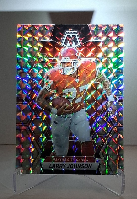 2023 Panini Mosaic - Larry Johnson #117 Mosaic Prizm