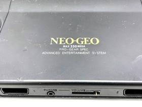 Neo Geo AES SNK Console only Junk Power on but no video no sound at all